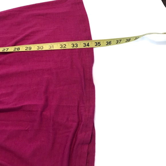 Emmelee for F.C. Fushia Ruffle Dress Sz S - Picture 13 of 14